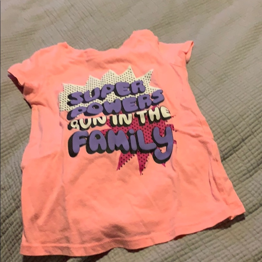 Super powers short sleeved tee